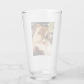 Lady Lilith (Verbluffende schoonheid met Long Red  Glas (Achterkant)