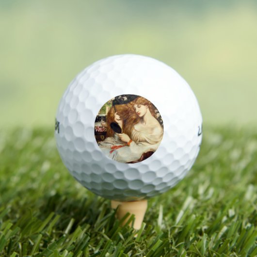 Lady Lilith (Verbluffende schoonheid met Long Red  Golfballen (Insitu Shirt)