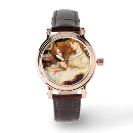 Lady Lilith (Verbluffende schoonheid met Long Red  Horloge