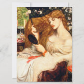 Lady Lilith (Verbluffende schoonheid met Long Red  Kaart (Voorkant)