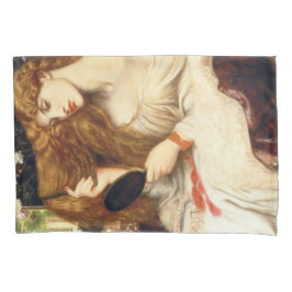 Lady Lilith (Verbluffende schoonheid met Long Red  Kussensloop