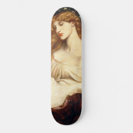 Lady Lilith (Verbluffende schoonheid met Long Red  Persoonlijk Skateboard