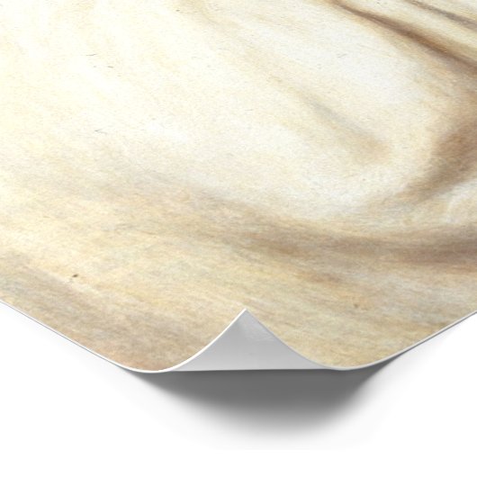 Lady Lilith (Verbluffende schoonheid met Long Red Poster (Hoek)