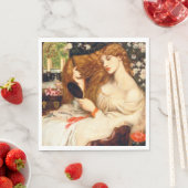 Lady Lilith (Verbluffende schoonheid met Long Red  Servet (Insitu)