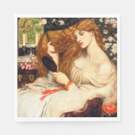 Lady Lilith (Verbluffende schoonheid met Long Red  Servet