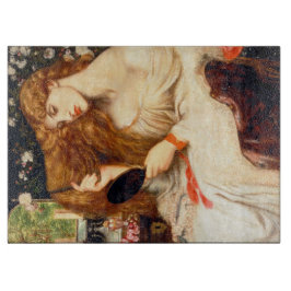 Lady Lilith (Verbluffende schoonheid met Long Red  Snijplank