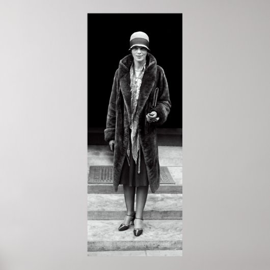"LADY LINDY" AMELIA EARHART IN 1928 POSTER (Voorkant)