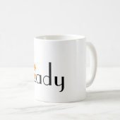 Lady Logo Koffiemok (Voorkant rechts)