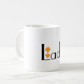 Lady Logo Koffiemok (Voorkant links)