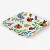 Lady Lovebug en Vlinders Party Papieren Bordje (Gebogen)