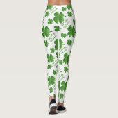 Lady Luck Clover St. Patrick's Day Leggings (Achterkant)