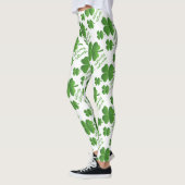 Lady Luck Clover St. Patrick's Day Leggings (Links)