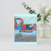 Lady Luck Collage Briefkaart (Staand voorkant)