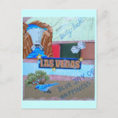 Lady Luck Collage Briefkaart (Voorkant)