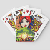 Lady Luck Game Night  Pokerkaarten (Achterkant)