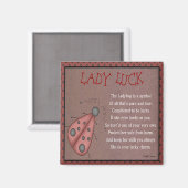 Lady Luck Magneet (Voorkant / Achterkant)