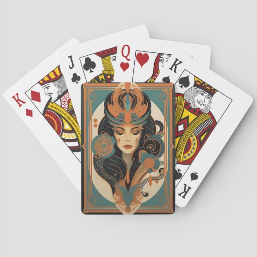 Lady Luck - Pokerkaarten (Achterkant)