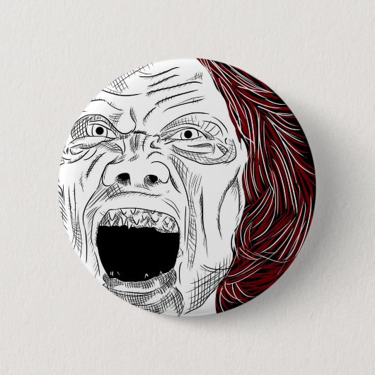 Lady Luck Ronde Button 5,7 Cm (Voorkant)