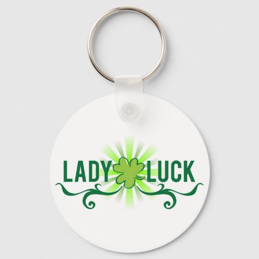 Lady Luck Sleutelhanger (Voorkant)