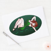 Lady Luck Stickers Lucky Charm Pin-up Sticker (Envelop)