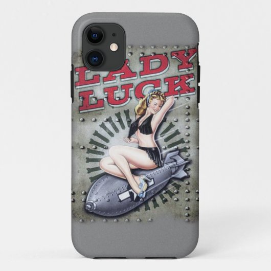 Lady luck WW2-telefooncase Case-Mate iPhone Case (Achterkant)