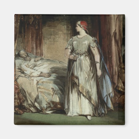 Lady Macbeth, 1850 Magneet (Voorkant)