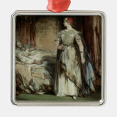 Lady Macbeth, 1850 Metalen Ornament (Voorkant)