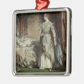 Lady Macbeth, 1850 Metalen Ornament (Links)