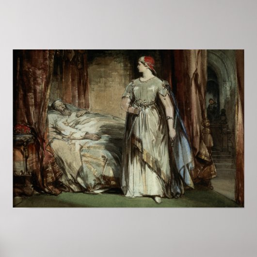 Lady Macbeth, 1850 Poster (Voorkant)
