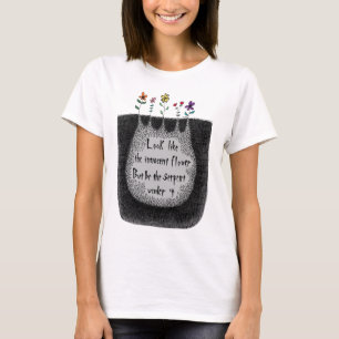 Lady Macbeth citeert Shakespeare Literary Graphic T-shirt