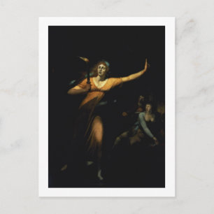 Lady Macbeth Sleepwalk, 1783 (olie op doek) Briefkaart