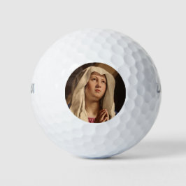 Lady Madonna Praying (Maagd Mary) (Christelijke ku Golfballen