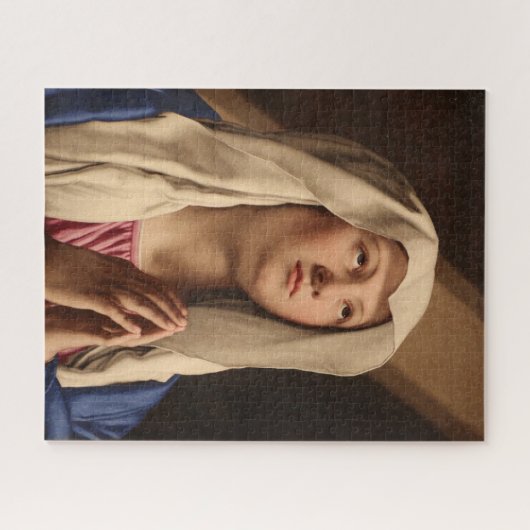 Lady Madonna Praying (Maagd Mary) (Christelijke ku Legpuzzel (Horizontaal)