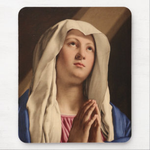 Lady Madonna Praying (Maagd Mary) (Christelijke ku Muismat