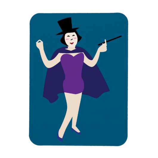 Lady Magiër Magneet (Verticaal)