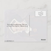 Lady Margaret Butts van Hans Holbein the Younger Briefkaart (Achterkant)