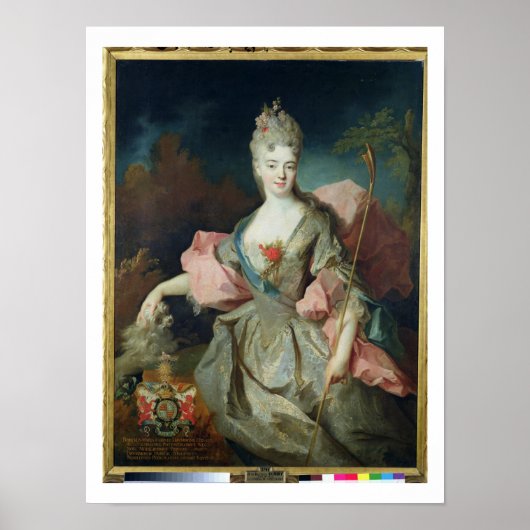 Lady Mary Josephine Drummond, graafschap Castelbl Poster (Voorkant)