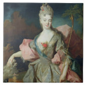 Lady Mary Josephine Drummond, graafschap Castelbl Tegeltje (Voorkant)