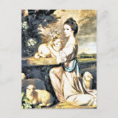 Lady Mary Leslie Briefkaart (Voorkant)