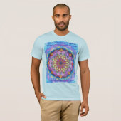 Lady Master Mandala T Shirt Mannen (Voorkant volledig)