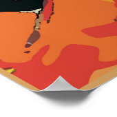 Lady Matisse met Prosecco Wine Poster (Hoek)