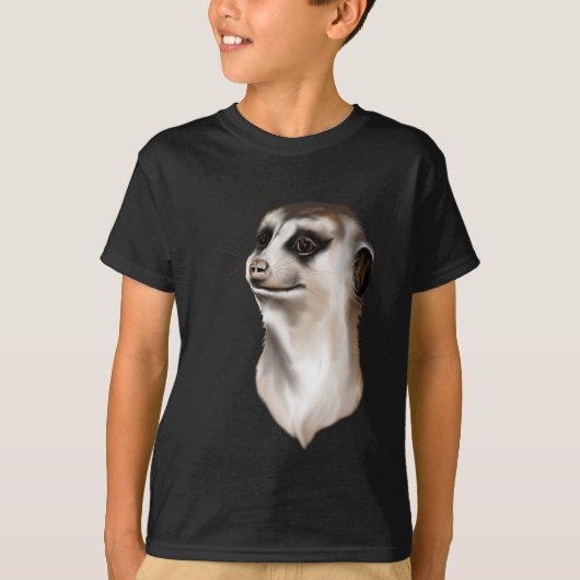 Lady Meerkat Shirten T-shirt (Voorkant)