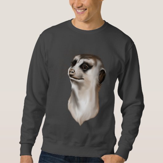 Lady Meerkat Shirten Trui (Voorkant)