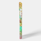 LADY MET BLACK CAT EN MASK Masquerade Monogram Case-Mate iPhone Case (Achterkant / Links)