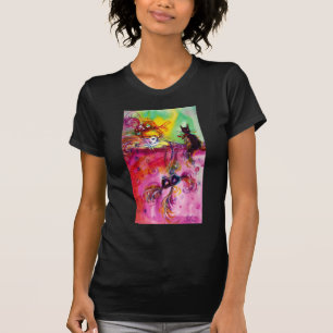 LADY MET BLACK CAT / Venetiaanse Masquerade T-shirt
