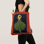 LADY MET CHRISTMAS GIFTS ART DECO BEAUTY MODE TOTE BAG (Dichtbij)