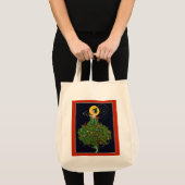LADY MET CHRISTMAS GIFTS ART DECO BEAUTY MODE TOTE BAG (Voorkant (product))