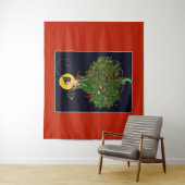 LADY MET CHRISTMAS GIFTS ART DECO BEAUTY MODE WANDKLEED (In situ)