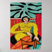 Lady met Dachshund Poster (Voorkant)