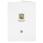 Lady met Fan van Gustav Klimt,  Japonisme (Achterkant)